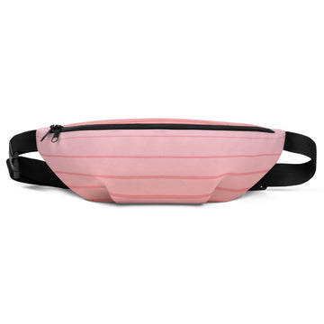 Pink Stripped Fanny Pack