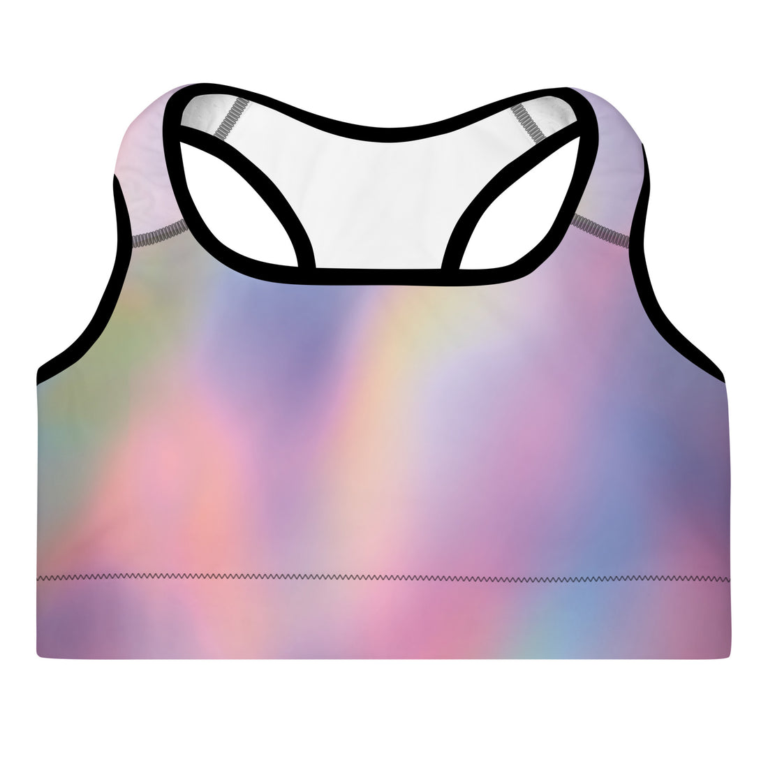 Pink Padded Sports Bra