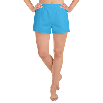 Blue Women’s Recycled Athletic Shorts