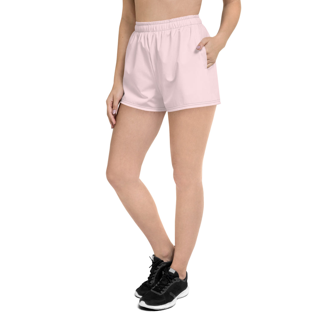 Light Pink Women’s Recycled Athletic Shorts