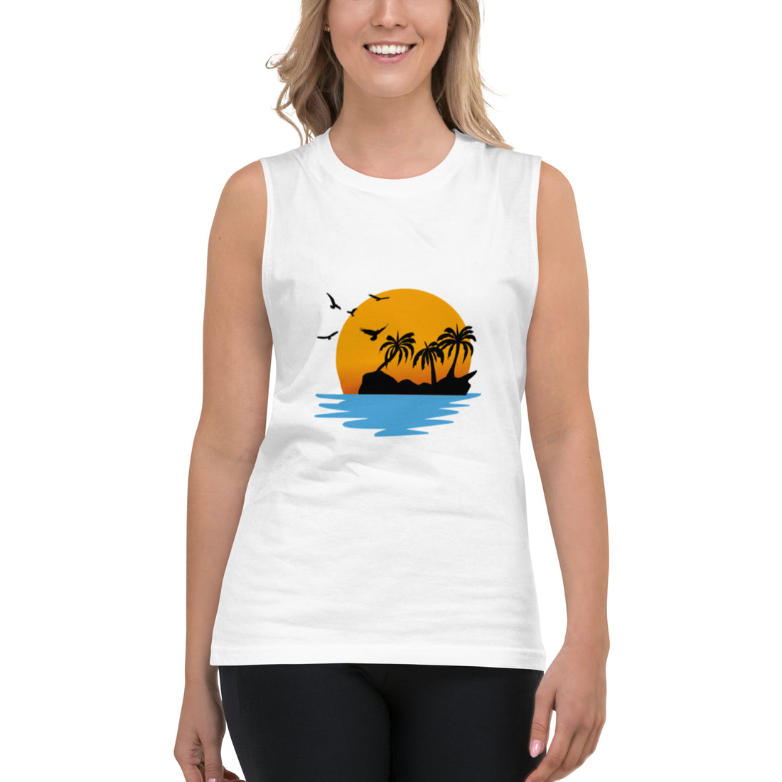 Island Life Sleeveless Shirt