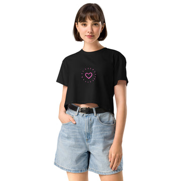 Heart Women’s crop top