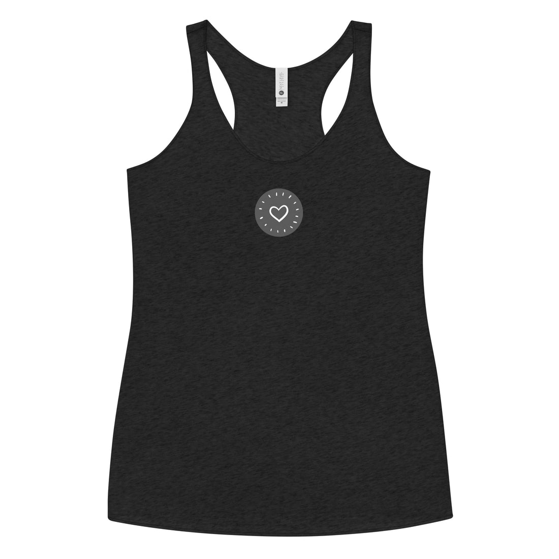 Heart Women's Racerback Tank